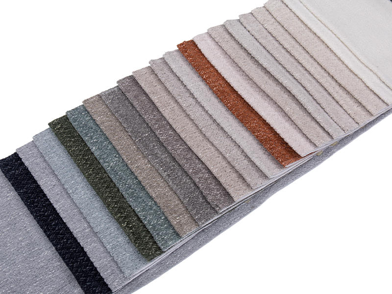 250 - 520GSM Solid Color Chenille bekleding Stof