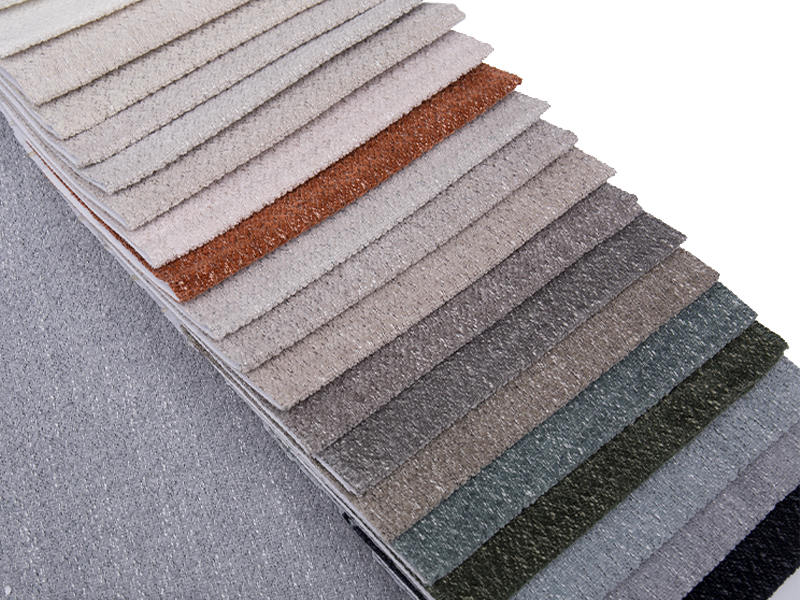 250 - 520GSM Solid Color Chenille bekleding Stof