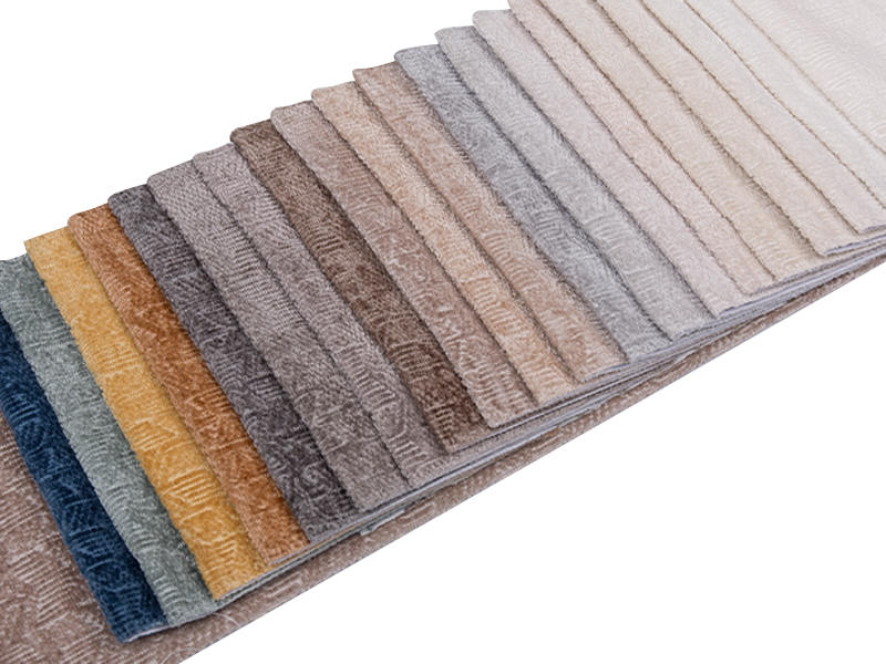 250 - 520GSM Solid Color Chenille bekleding Stof