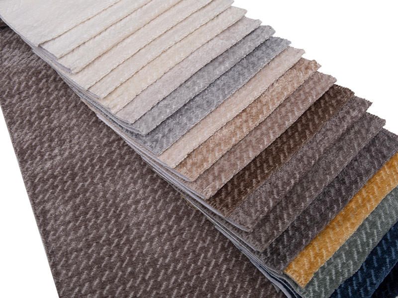 250 - 520GSM Solid Color Chenille bekleding Stof