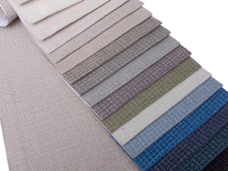 250 - 520GSM Solid Color Chenille bekleding Stof